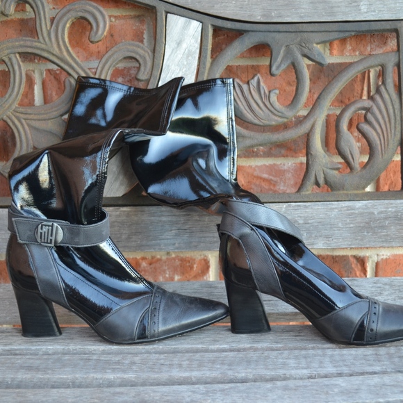 France Mode Patent Leather and Authentic Leather - Picture 1 of 8